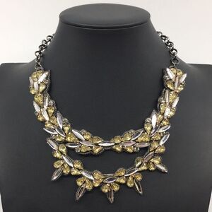 Deepa Gurnani Rhinestone Crystal Beaded Necklace New With Tags Empress of Aria